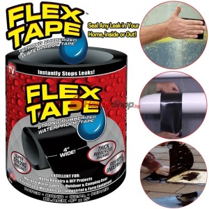 Водоустойчиво Тиксо Залепва и Запечатва Всичко Flex Tape